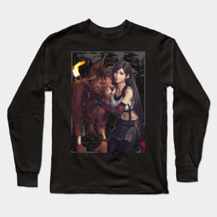 Tifa and Nanaki Long Sleeve T-Shirt